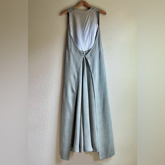 Kenar Dresses & Skirts - Vintage Ann Taylor for KENAR Structural Sleeveless Black Dot Maxi Dress, S